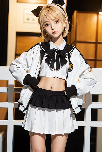 Free kagamine rin anime character illustration