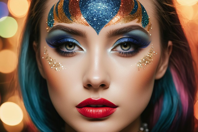 Free makeup beauty facial illustration