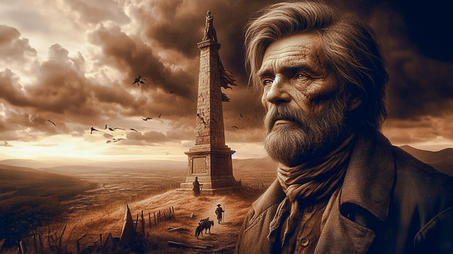 Free monument character obelisk illustration