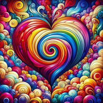 Free Ai Generated Heart illustration and picture