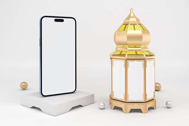 Ai Genereret, Muslim, Smartphone, Islam