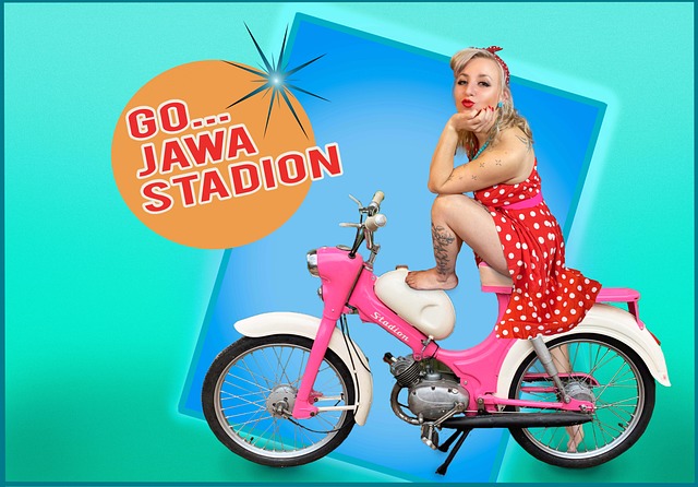 Frau, Weiblich, Retro, Poster, Menschen