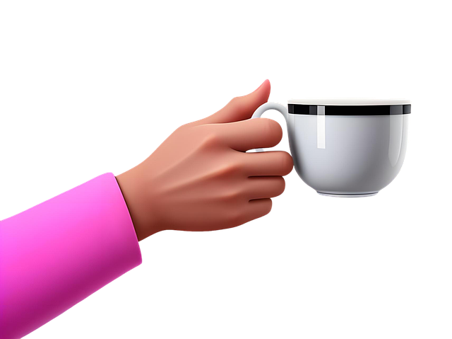 Free cup tea coffee illustration