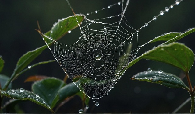 Free spiderweb cobweb bug illustration