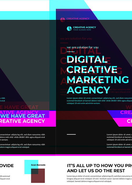Free Creative Agency Flyer Agency illustration and picture
