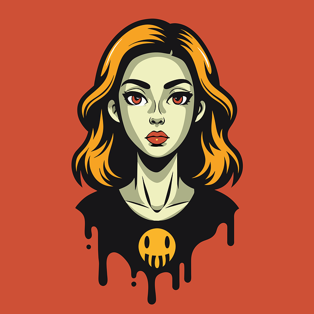 Lady Face Vector Free Download