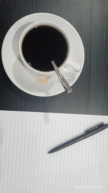 Café, Tabela, Papel, Escreva, Escritório