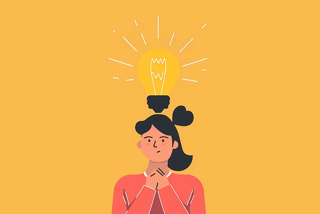 Free ai generated lightbulb idea illustration