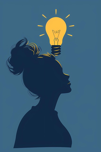 Free ai generated lightbulb idea illustration