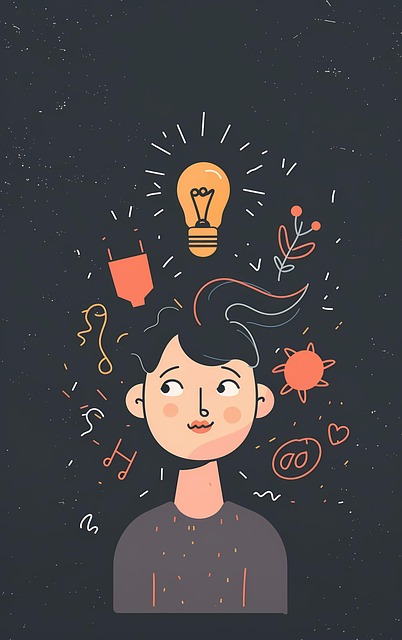 Free ai generated lightbulb idea illustration