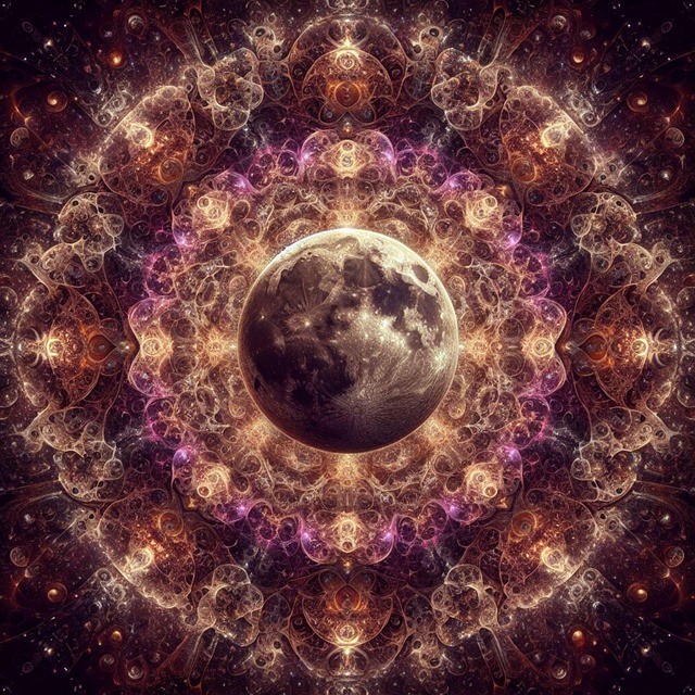 Mond, Vollmond, Mysteriös, Dunkel