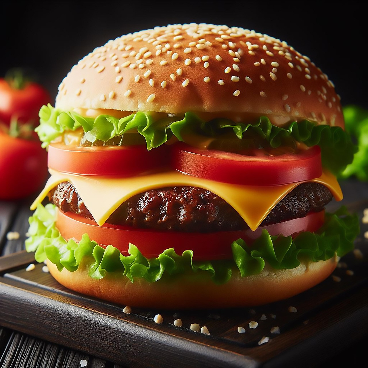 Download Hamburger Fast Food Design Burgers Royalty Free Stock 