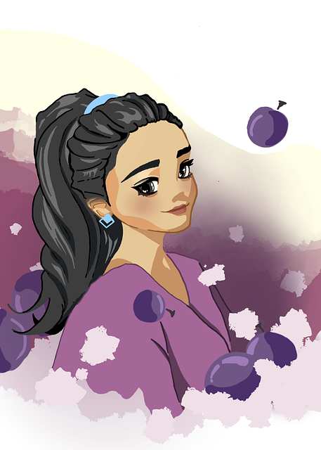 Free Cartoon Woman illustration and picture