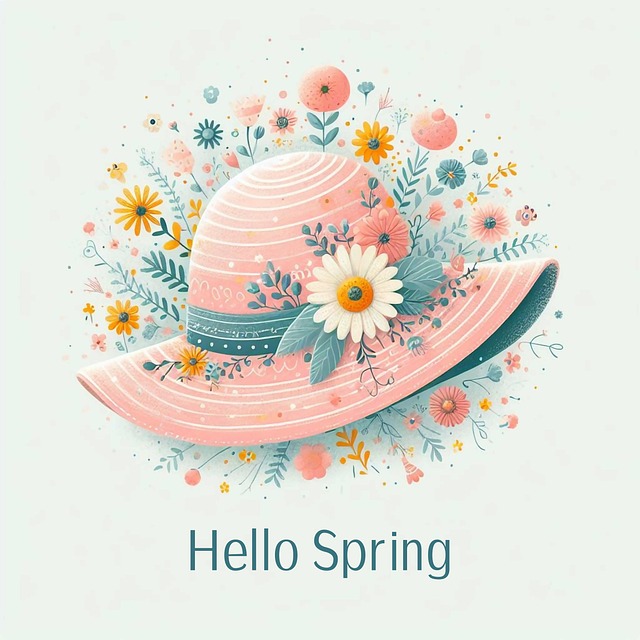 Free ai generated tulips hat illustration