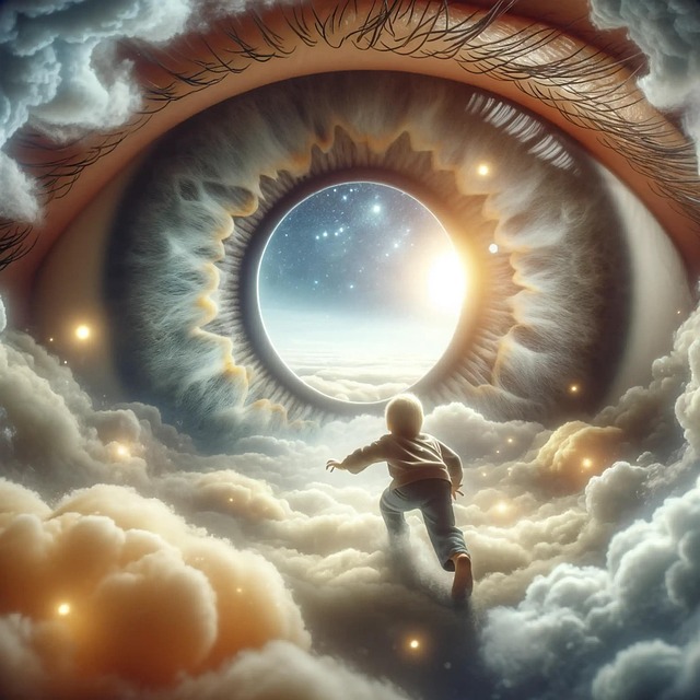 Free eye fantasy dream illustration