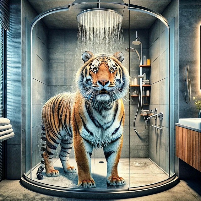 Free animal tiger wildlife illustration