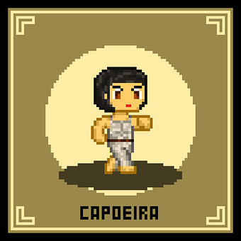 Free Warrior Capoeira illustration and picture
