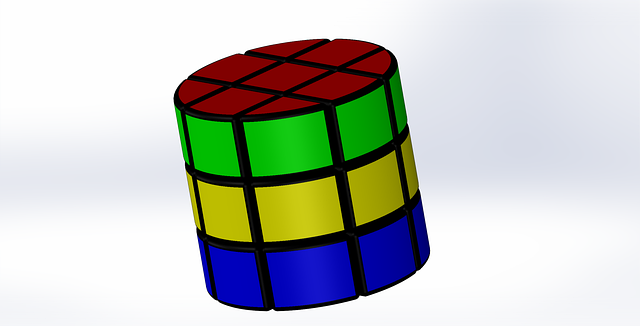 Cilindru, Cub, Rubiks Cub, Straturi