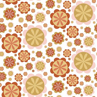Floare, Floral, Abstract, Retro, Epocă
