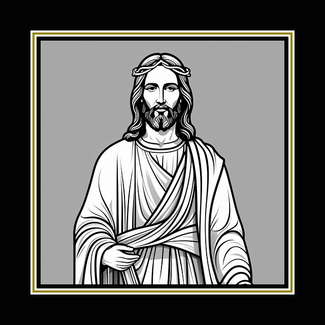 Free ai generated jesus chirst illustration