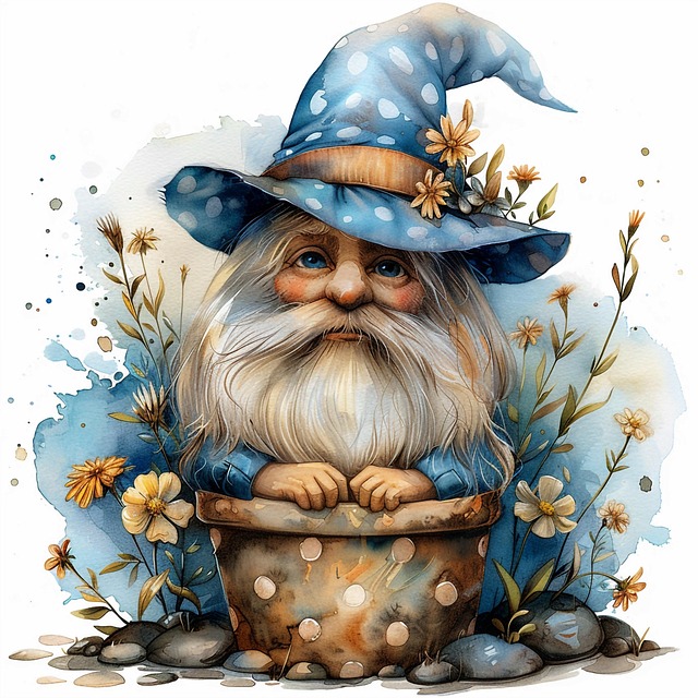 Free ai generated garden gnome gnome illustration