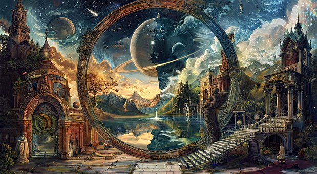 Free Dimension Portal illustration and picture