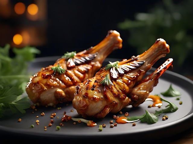 Free chicken poultry meat illustration