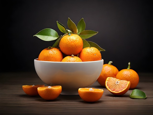 Free tangerine citrus fruit orange illustration