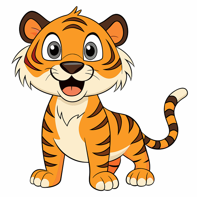 Free Ai Generated Tiger vector and picture