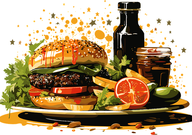 Free hamburger burger cheeseburger vector