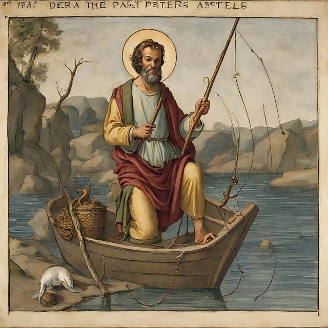 Free ai generated peter fisherman illustration