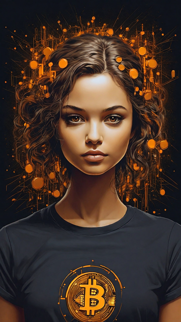 Free bitcoin cryptocurrency crypto illustration