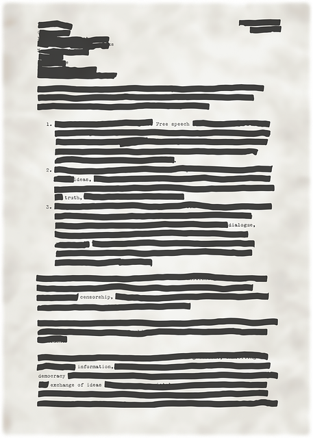 Free Censorship Top Secret vector and picture