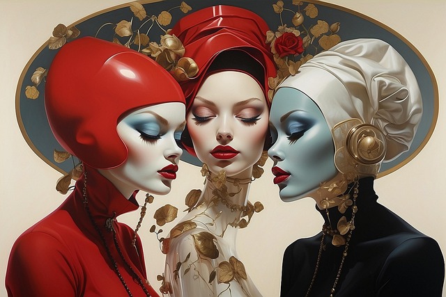 Free ai generated women beauty illustration