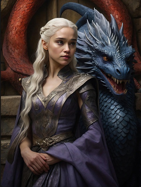 Game of Thrones アート 絵画 鉛筆画 ゲームオブスローンズ 原画