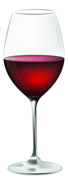 Free wine drink glass illustration
