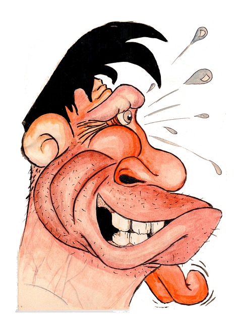 Kopf, Cartoon, Karikatur, Zeichnung