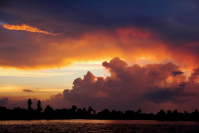 Free Sunset Sea photo and picture