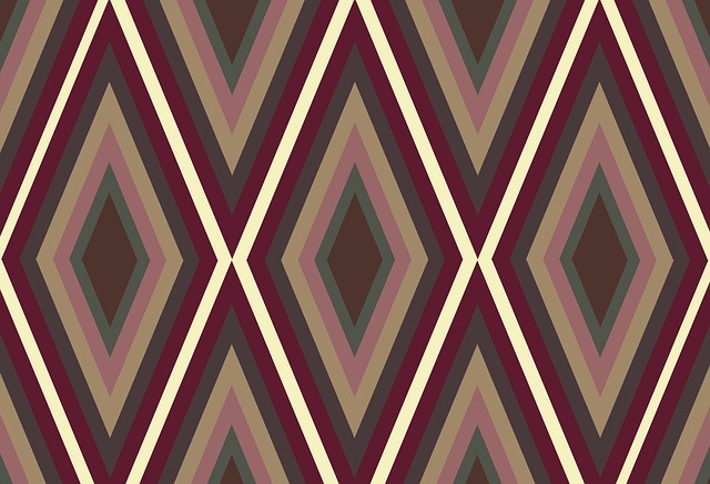 Free pattern triangle design illustration