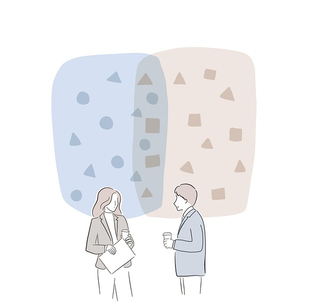 Free teamwork meeting discussion illustration