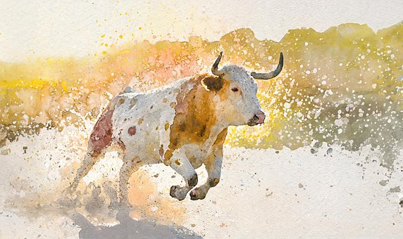Free Ai Generated Bull illustration and picture