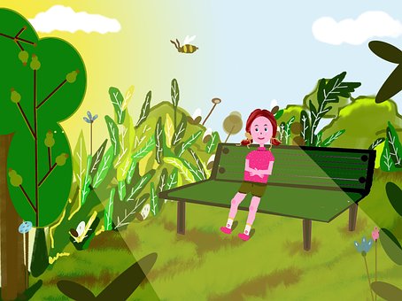 Natuur, Gras, Zomer, Landschap, Groente