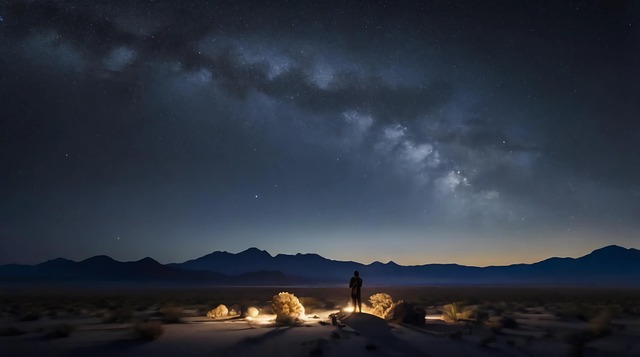 México, Desierto, Noche, Estrellas