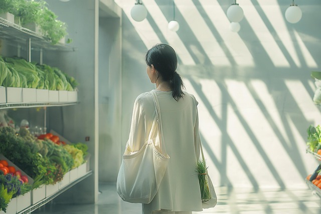 Free ai generated supermarket grocery illustration