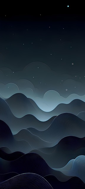Free serenity tranquility art illustration