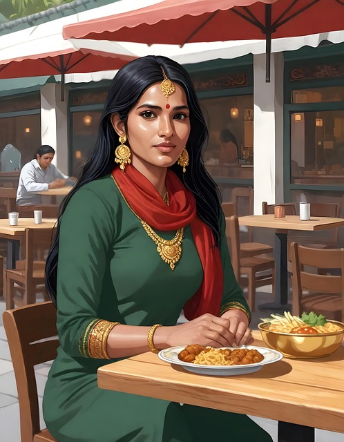 Ai Gegenereerd, Indiase Vrouw