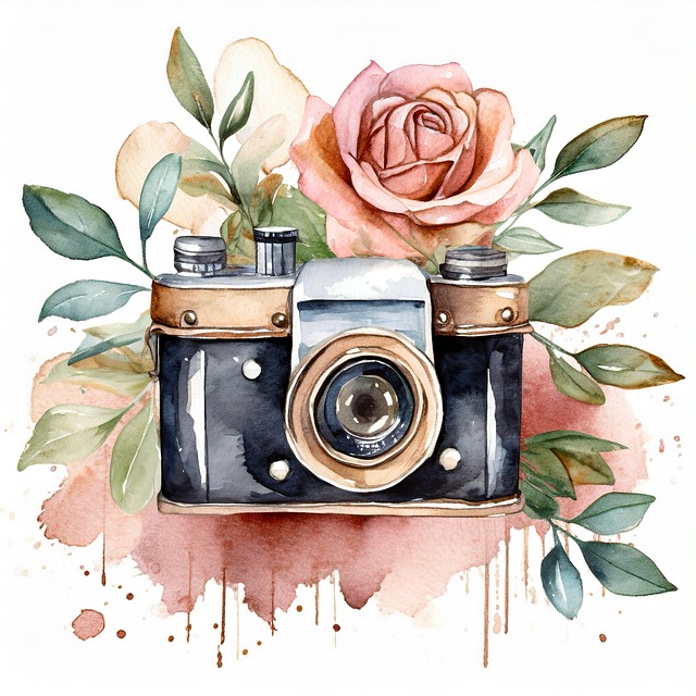 Ai Genereret, Kamera, Blomst, Rose