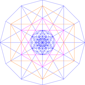 Free Sacred Geometry Mandala vector and picture