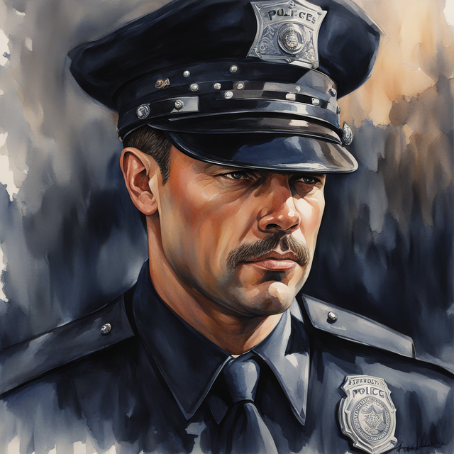 Free ai generated man face illustration