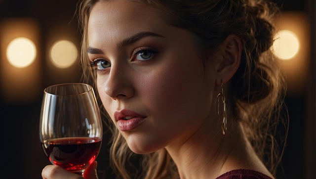 Ai Generiert, Frau, Wein, Alkohol